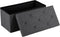 DUMOS 30in Storage Ottoman Bench, Storage Chest, End of Bed Foot Rest
