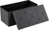 DUMOS 30in Storage Ottoman Bench, Storage Chest, End of Bed Foot Rest