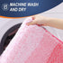 OLANLY Pink Bathroom Rug Mat 36x24, Extra Soft Absorbent Microfiber Non-Slip Plush Shaggy Bath Carpet