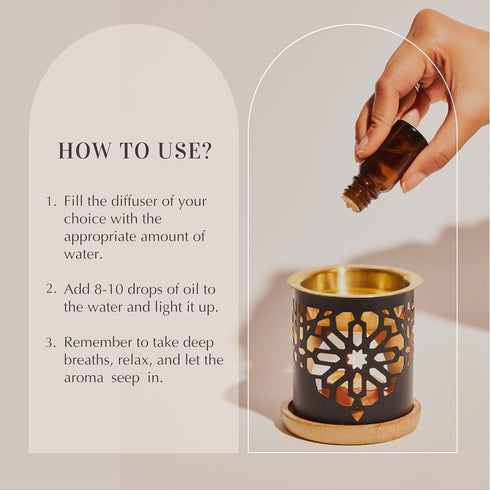 3 10ml 100% Oud Diffuser Oil, Oud Al Khaleeji by Dukhni | x Arabic Oil for Diffuser & humidifier | Pure Halal, Oudh