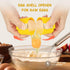 SBMKK 3 Pcs Egg shell opener, Eggshell opener, Egg Clip for Raw Eggs, Egg PeelerNot for Hard-boiled eggs, Home kitchen