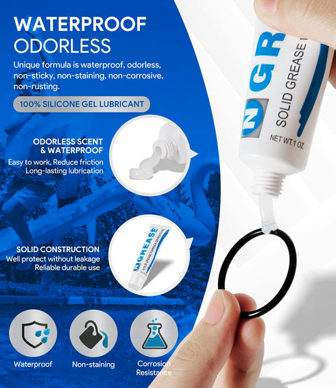 SPX0327 2 Swimming 2 oz Replacement for Hayward Ounce Waterproof Pool Lube for Pool Metal Parts O-Ring Gasket Silicone
