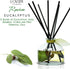 LOVSPA EUCALYPTUS Essential Oil Reed Diffuser Gift Set, Fresh Eucalyptus, Great Aromatherapy Gift