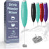 Elementi Electric Stirrer for Powder Drinks - Protein Powder Mixer, Electric Mini Whisker for Mixing, Greens Powder