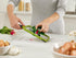 Joseph Joseph Multi-Grip Hand-held Kitchen Mandoline, Adjustable Blades Slicer with Food Grip, Dishwasher Safe