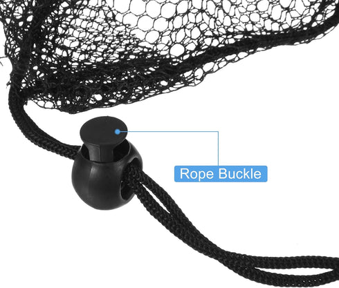 MECCANIXITY 25.6 Inch Mesh Electric Fan Dust Cover, Washable Dustproof Protection Net (Black)