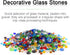 Hilitchi Flat Glass Marbles, Gemstones Glass Stones for Table Scatter, Vase Fillers, Event Weddings Birthday Christmas