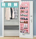 20 Closet KEETDY Over The Door Shoe Organizer Fit Pairs Sneakers Large Hanging Shoe Organizer for Door Storage Boots