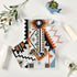 Sets 3 Sets1 1 1 ALAZA Aztec Design Towel Bathroom Piece Bath Towel Bath Towel Hand Towel Washcloth Soft Luxury