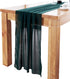 Dark Green Chiffon Table Runner 27X120 inches Sheer Long Table Linen for Wedding Party Banquets Home Decoration