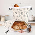 GWTQMJI 2Packs 18 13in XL Reusable Beeswax Bread Bags for Homemade Bread Sourdough for Keep Fresh Freezer Safe Large