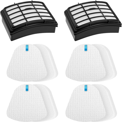 2 + 4 Pack Filters for Shark Vacuum Navigator Lift Away, Replacement ZU503AMZ NV350 NV351 NV352 NV355 NV356E