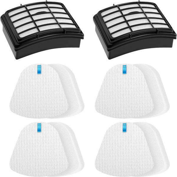 2 + 4 Pack Filters for Shark Vacuum Navigator Lift Away, Replacement ZU503AMZ NV350 NV351 NV352 NV355 NV356E