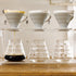 Hario V60 Ceramic Coffee Dripper Pour Over Cone Coffee Maker, Size 02, White