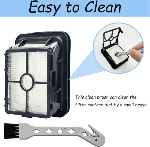 Replacement Parts for Bissell CrossWave 2024 Model 3888A, 4 Brush Rolls, 2 Filters, 1 Cleaning Brush
