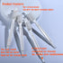 Mazentrix 3Pcs 8006, 8004 8003 VRT350 VRT330 Juicer Cleaning Brushes Compatible with Omega VRT, VERT Masticating
