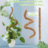 Pole,2 Pack 27 Inch 7mm Moss Monstera Plant Support, Upgraded Aluminum core Moss Poles for Climbing Indoor Plants DIY