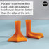 2pk OTOTO Duck-Clean Toothbrush Holder - Duck Leg Bathroom Organizer, Funny White Elephant Gifts for Adults - Makeup