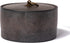 Ceramic Canister,16.9 Oz /500ml Food Storage Jar for Tea,Coffee Beans,Herb,Candy,Spices,Nuts (Stone Golden)
