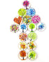 Aligle 16pcs Beautiful Glass Refrigerator Magnets - Funny Fridge Stickers for Office Cabinets, Whiteboards