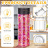 16 Pack 12 oz 350 ml) DI QIU REN Clear Plastic Bottles Empty Sensory Bottles with Caps Reusable Juice Bottles Drink