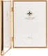 Lawrence Frames Metal Frame, Simply Gold, 5x7 Double