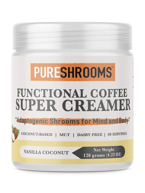 Functional Coffee Super Creamer - Vanilla - Coconut Milk Powder, MCT, Organic