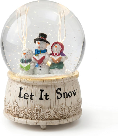 Christmas Snow Globes Glitter Water Globe Musical Snow Globe Decoration Plays Let
