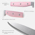 hecef Kitchen Knife Set with Magnetic Strip, 6 pcs Professional Knives Set for Kitchen, 13-inch Magnetic Strip