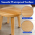 4-Leg Solid Wood Step Stool for Kids & Adults - Multi-Use Toddler Wooden Stool for Bathroom, Playroom, Living