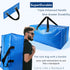 Heavy Duty Extra Large Moving Bags Storage Tote - 2 Pack, Strong Handles & Backpack Straps, Space Saving Alternative to