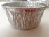100 Aluminum Foil Muffin Cupcake Ramekin 4oz Cups with Lids, Disposable