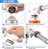 Butane Torch Kitchen Blow Lighter, IEIK 360 Degree Reverse Culinary Torch with Safety Lock and Adjustable Flame (Butane