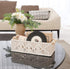 Countertop Set 2, Mkono Macrame Storage Baskets Boho Decor Box Handmade Woven Decorative Toilet Tank Shelf Cabinet