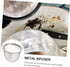 8pcs Metal Mesh Tea Infuser Filters, Replacement Strainers for Teapot and Kettle, Stainless Steel