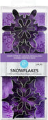 R&M International Snowflake Cookie Cutters with Interior Cut-Outs, 3" Assorted, 3-Piece Set