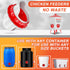 6 DIY Chicken Feeders No Waste, Ports Poultry Feeder with Hole Saw for Buckets Troughs