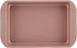 Farberware Baking Nonstick Cake Pan, Rectangle, 9 Inch x 13 Inch, Red Rose Gold