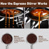 Espresso Puck Screen 51mm, 1.7mm Thickness Stainless Steel Filter Screen for Espresso Machine Portafilter