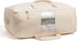Soft Canvas Storage Bags with Zipper. Thick Breathable, 1pc King/Queen Comforter Organizer. Four Carrying Handles and Window. Large 25x19x9in Bag for Sheets Blankets Bedding Pillows, Clothes by VeraMia