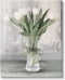 Stupell Industries - Farmhouse Distressed White Tulips Canvas Wall Art, Design by Lori Deiter