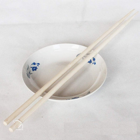 JapanBargain 3667 Extra Long Cooking Chopsticks, Bamboo Wood for Deep Frying, 43cm, 1 Pair