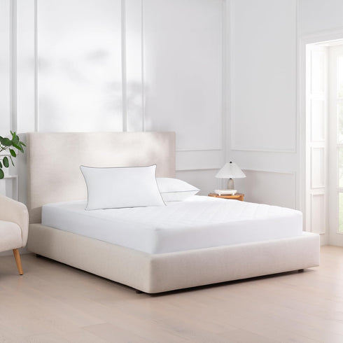 15 Arkwright Waterproof Mattress Pad Cover (Queen) in. Drop, Quilted Mattress Protector Cover, Breathable, Soft