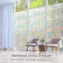 Volcanics 17.5 x 118 Inches Window Privacy Film Static Clings for Home Heat Control