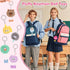LiYiQ 30 Pcs Cute Plush Keychains Kawaii Keychain Bulk for Birthday Goodie Bags Pinata Toys Classroom Prizes Party