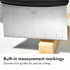 OXO Good Grips Stainless Steel Multi-Purpose Scraper & Chopper, Dough Cutter for Pizza, Bread and Cookie Dough