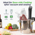 GERYON Vacuum Sealer, Vacuum Sealer Machine for Food Storage with Sealer Bags & Roll, Compact Design, Silver
