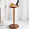 BLUEWEST Drink Table, 22" Tall Compact Side Table with Phone Slot and