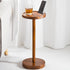 BLUEWEST Drink Table, 22" Tall Compact Side Table with Phone Slot and