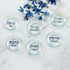Rite Lite Passover Glass Seder Plate Liners, Set of 6, Hebrew & English Pesach Decor